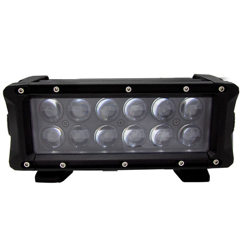 Heise Infinite Series 8" RGB Backlite Dualrow Bar - 12 LED