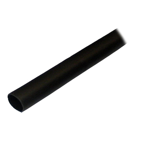 Ancor Adhesive Lined Heat Shrink Tubing (Alt) - 1/2" X 48" - 1-Pack - Black