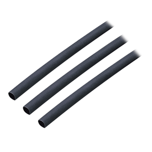 Ancor Adhesive Lined Heat Shrink Tubing (alt) - 3/16" X 3" - 3-pack - Black