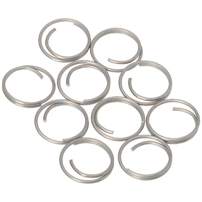 Barton Stainless Steel Large Split Rings - 14mm - 10-Pack image 1