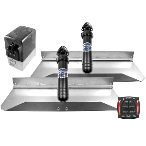 Bennett Marine 24x9 Hydraulic Trim Tab System w/One Box Indication image 0