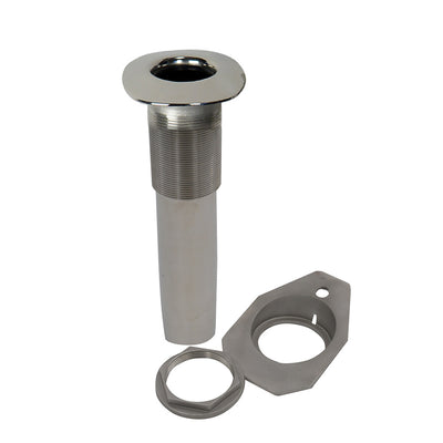 C.E. Smith Screwless Flush Mount Rod Holder - 0 Degree - Black Liner - No Logo image 1