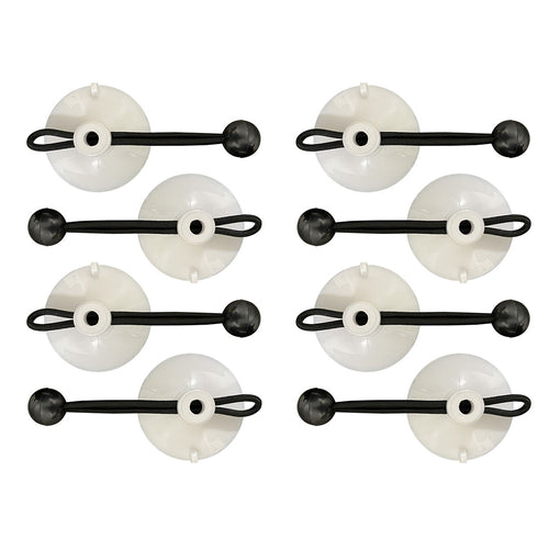 Carver Suction Cup Tie Downs - 8-Pack