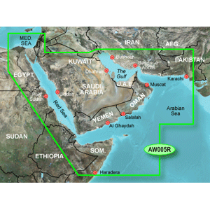Garmin BlueChart&reg; g3 HD - HXAW005R - The Gulf &amp; Red Sea - microSD&trade;/SD&trade; image 0