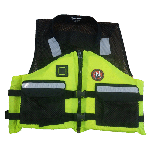First Watch AV-5001 Crew Vest - Hi-Vis Yellow - Small to Medium image 0
