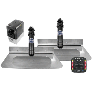 Bennett Marine 18x12 Hydraulic Trim Tab System w/One Box Indication image 0