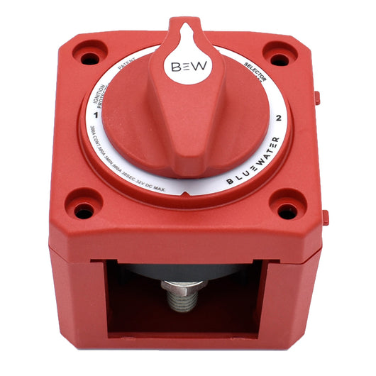 Bluewater OFF/1/2 Battery Switch - Surface Mount - Red image 1