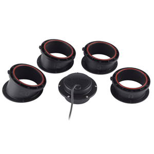 Garmin Gt15m-Ih Plastic, In-Hull, Mid-Band Chirp Transducer - 85-165khz, 600w, 8-Pin