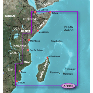 Garmin Bluechart® G3 Hd - Hxaf001r - Eastern Africa - Microsd™/Sd™