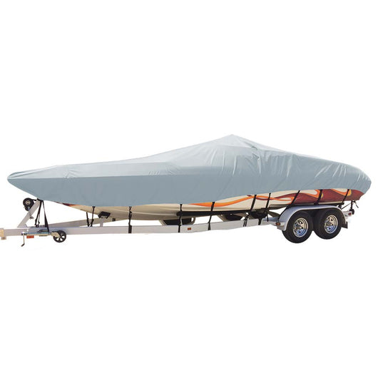 Carver Sun-DURA&reg; Styled-to-Fit Boat Cover f/21.5' Day Cruiser Boats - Grey image 1