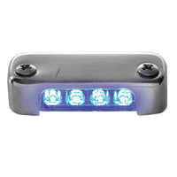 Attwood Blue LED Micro Light w/ Stainless Steel Bezel