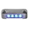 Attwood Blue LED Micro Light w/ Stainless Steel Bezel