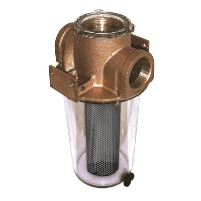 GROCO ARG-2500 Series 2-1/2" Raw Water Strainer Monel Basket image 1