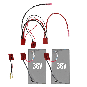 Connect-Ease 36V Parallel Kit f/2-36V Batteries to 1 Motor image 0