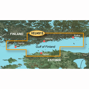 Garmin BlueChart g3 Vision HD - VEU491S - Kotka to Hanko - microSD/SD