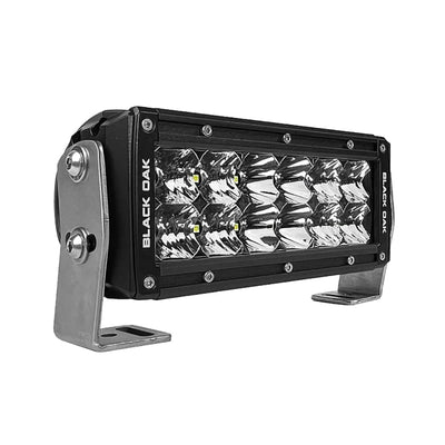 Black Oak Pro Series 3.0 Double Row 6" LED Light Bar - Combo Optics - Black Housing image 1
