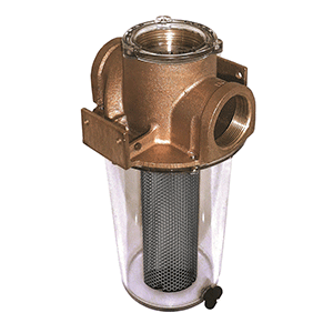 GROCO ARG-1250 Series 1-1/4" Raw Water Strainer W/ Monel Basket