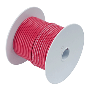 Ancor Red 8 AWG Tinned Copper Wire - 500 image 0