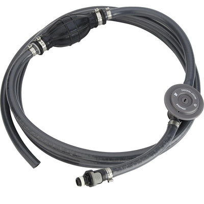 Attwood Universal Fuel Line Kit - 3/8" Dia. x 12' Length w/Sprayless Connectors &amp; Fuel Demand Valve image 1