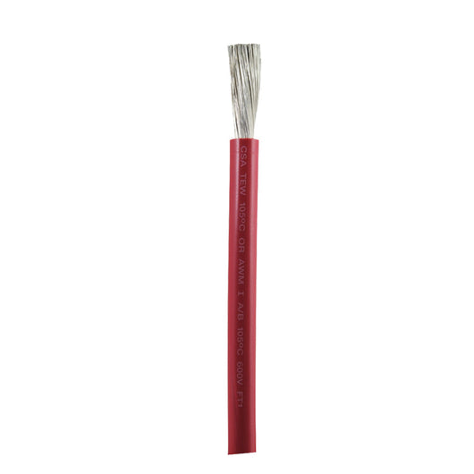 Ancor Red 1 AWG Battery Cable - Sold By The Foot image 1