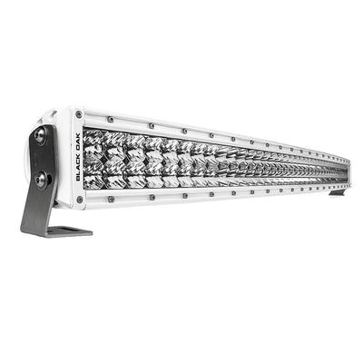 Black Oak Pro Series 3.0 Curved Double Row 40" LED Light Bar - Combo Optics - White Housing image 1