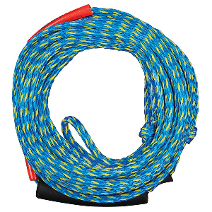 Full Throttle 2 Rider Tow Rope - Blue/Yellow image 0