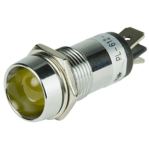 BEP LED Pilot Indicator Light - 12V - Amber image 0