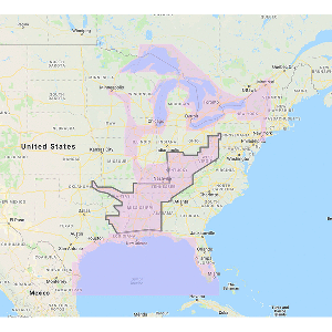 Furuno Gulf Of Mexico, Great Lakes & Rivers - Vector Chart & Satellite Photos