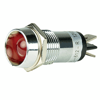 BEP LED Pilot Indicator Light - 12V, Red