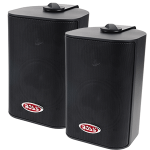 Boss Audio 4" MR4.3B Box Speakers - Black - 200W image 0