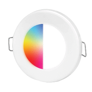Hella Marine EuroLED75 RGBW Downlight - White Bezel