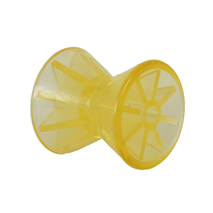C.E. Smith Bow Roller - Yellow PVC - 4" x 1/2" ID image 0