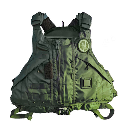 First Watch AV-1000 Kayak Style Duty PFD - Green - XL/XXL image 1
