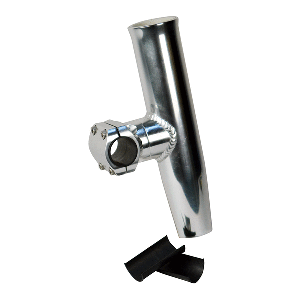C.E. Smith Adjustable Mid Mount Rod Holder Aluminum 1.66" or 1-1/2" w/Sleeve &amp; Hex Key image 0