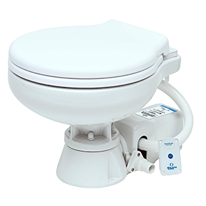 Albin Group Marine Toilet Standard Electric Evo Compact Low - 24v