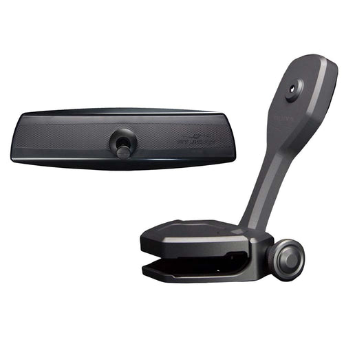 Ptm Watersports Mirror/Bracket Kit W/Vr-140 Pro Mirror &amp; Zxr-360 (Titanium Grey)