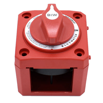 Bluewater On/Off Switch Battery Switch - Surface Mount - Red image 1
