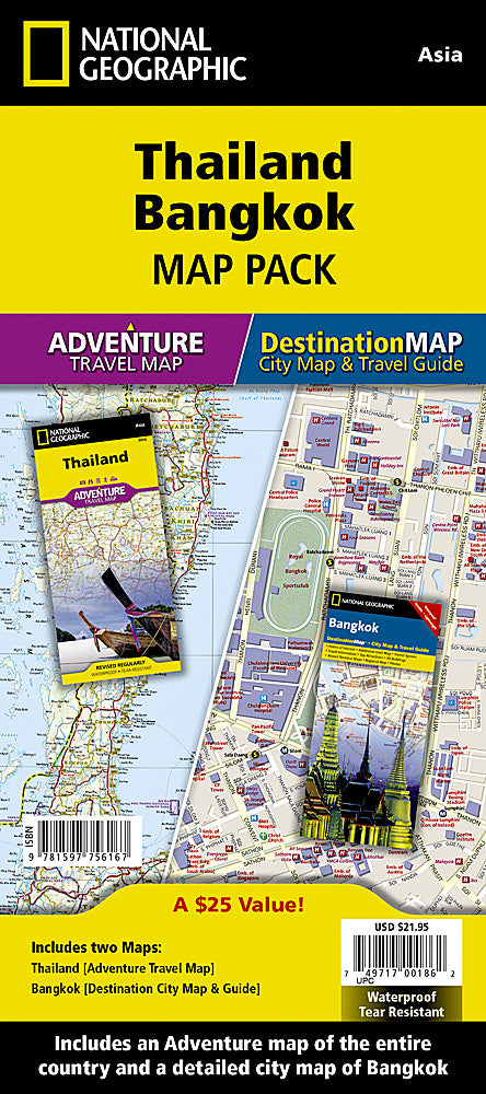 Adventure Map: Thailand & Bangkok