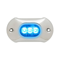 Attwood LightArmor HPX Underwater Light - 3 LED & Blue