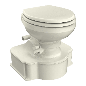 Dometic Bone M65 Marine Gravity Toilet - Elongated Seat Size W/Foot Pedal