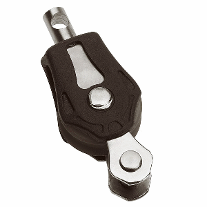 Barton Marine Size 0 20mm Plain Bearing Pulley Block Single Swivel &amp; Becket image 0