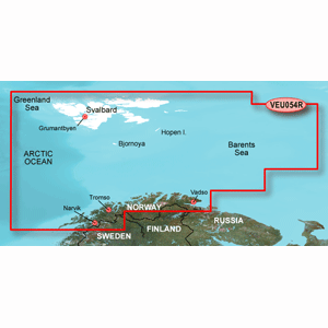 Garmin Bluechart® G3 Vision® Hd - Veu054r - Vestfjd-Svalbard-Varanger - Microsd™/Sd™