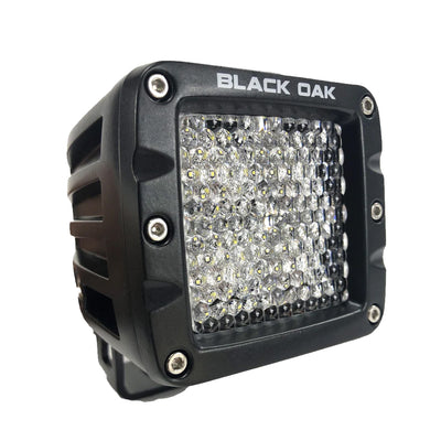 Black Oak 2" LED Pod Light - Diffused Optics - Black Housing - Pro Series 3.0 image 1
