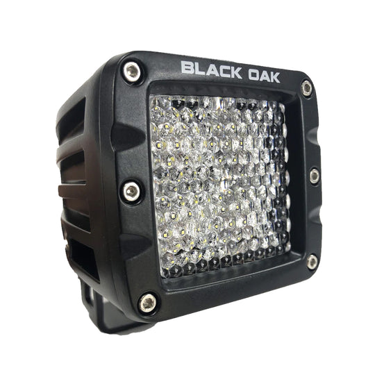 Black Oak 2" LED Pod Light - Diffused Optics - Black Housing - Pro Series 3.0 image 1