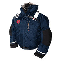 First Watch Ab-1100 Flotation Bomber Jacket - Navy Blue - Small
