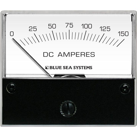 Blue Sea 8018 DC Analog Ammeter - 2-3/4" Face, 0-150 Amperes DC image 1