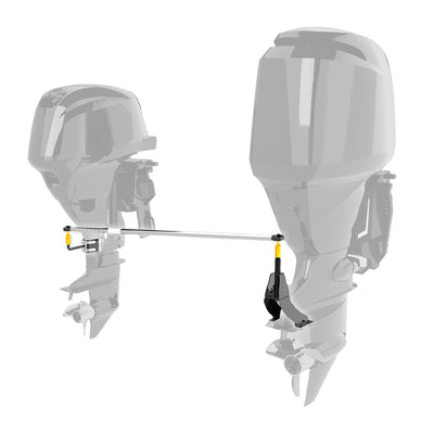 EZ-Steer Universal Kit 7" Aux Offset 34"-38" Steering System image 1