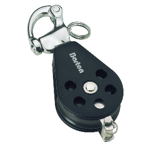 Barton Marine Series 3 Single Snap Shackle &amp; Becket Block - 45mm image 0