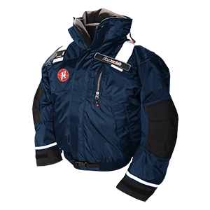 First Watch Ab-1100 Flotation Bomber Jacket - Navy Blue - Xxl