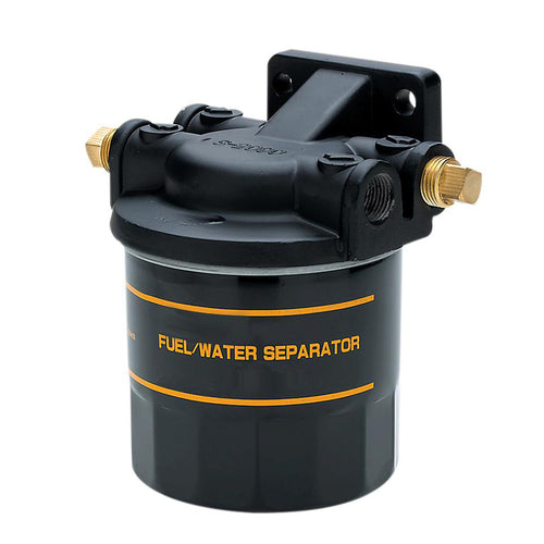 Attwood Universal Fuel / Water Separator Kit With Bracket